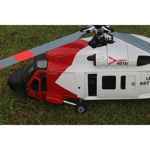FL500 HH-60 500-Class 2.4G 6CH Scale RC Helicopter Model with FLISHRC L7 Flight Controller, 4-Mode Positioning GPS, Realistic Cockpit(RTF Version)