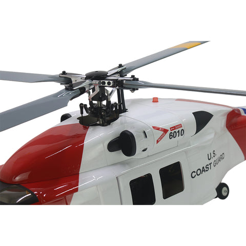 FL500 HH-60 500-Class 2.4G 6CH Scale RC Helicopter Model with FLISHRC L7 Flight Controller, 4-Mode Positioning GPS, Realistic Cockpit(RTF Version)