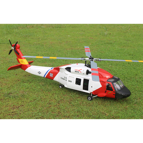 FL500 HH-60 500-Class 2.4G 6CH Scale RC Helicopter Model with FLISHRC L7 Flight Controller, 4-Mode Positioning GPS, Realistic Cockpit(RTF Version)