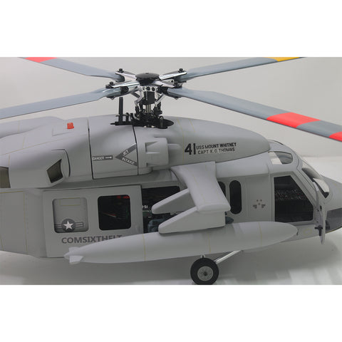 FL500 SH-60 500-Class 2.4G 6CH Scale RC Helicopter Model with FLISHRC L7 Flight Controller, 4-Mode Positioning GPS, Realistic Cockpit (RTF Version)