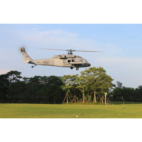 FL500 SH-60 500-Class 2.4G 6CH Scale RC Helicopter Model with FLISHRC L7 Flight Controller, 4-Mode Positioning GPS, Realistic Cockpit (RTF Version)