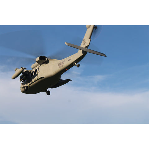 FL500 SH-60 500-Class 2.4G 6CH Scale RC Helicopter Model with FLISHRC L7 Flight Controller, 4-Mode Positioning GPS, Realistic Cockpit (RTF Version)