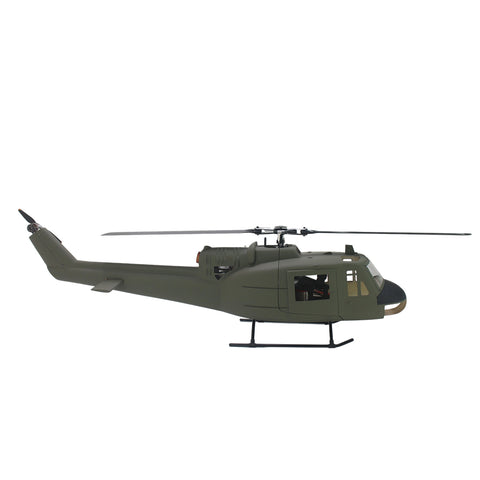 FL500 UH-1 Huey 500-Class 2.4G 6CH Scale RC Helicopter Model with FLISHRC L7 Flight Controller, 4-Mode Positioning GPS (RTF Version)