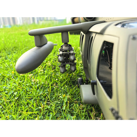FL500 UH-60 500-Class 2.4G 6CH Scale RC Helicopter Model with FLISHRC L7 Flight Controller, 4-Mode Positioning GPS, Realistic Cockpit (RTF Version)