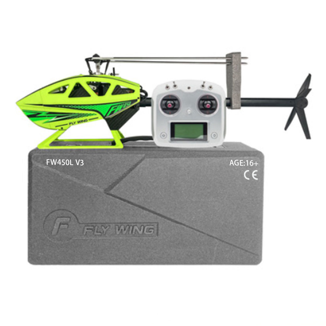 FLY WING 6CH 3D Altitude Helicopter RTF Right Hnad Contron | RTRhobby