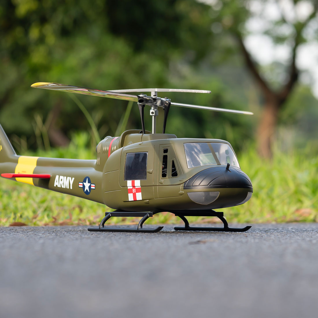 FLY WING UH-1 V4 Upgrade GPS RC Helicopter With H1 Control | RTRhobby