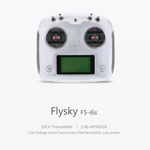 FLYSKY fs-i6s+iA6B 10CH Remote Controller with Receiver - Compatible with FLYWING Airplanes