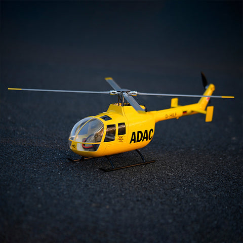 FLYWING BO105 470 Size 2.4G 6CH Military RC Helicopter With ACE Flight Controller, GPS and Adjustable Left/Right-Handed Controls