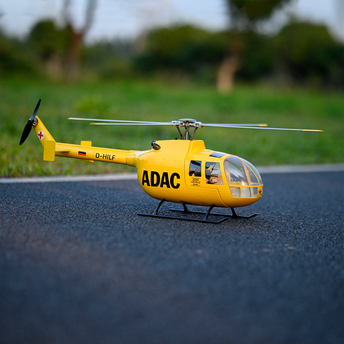 Flywing BO105 Military RC Helicopter With H1 ,GPS and Controls | RTRhobby