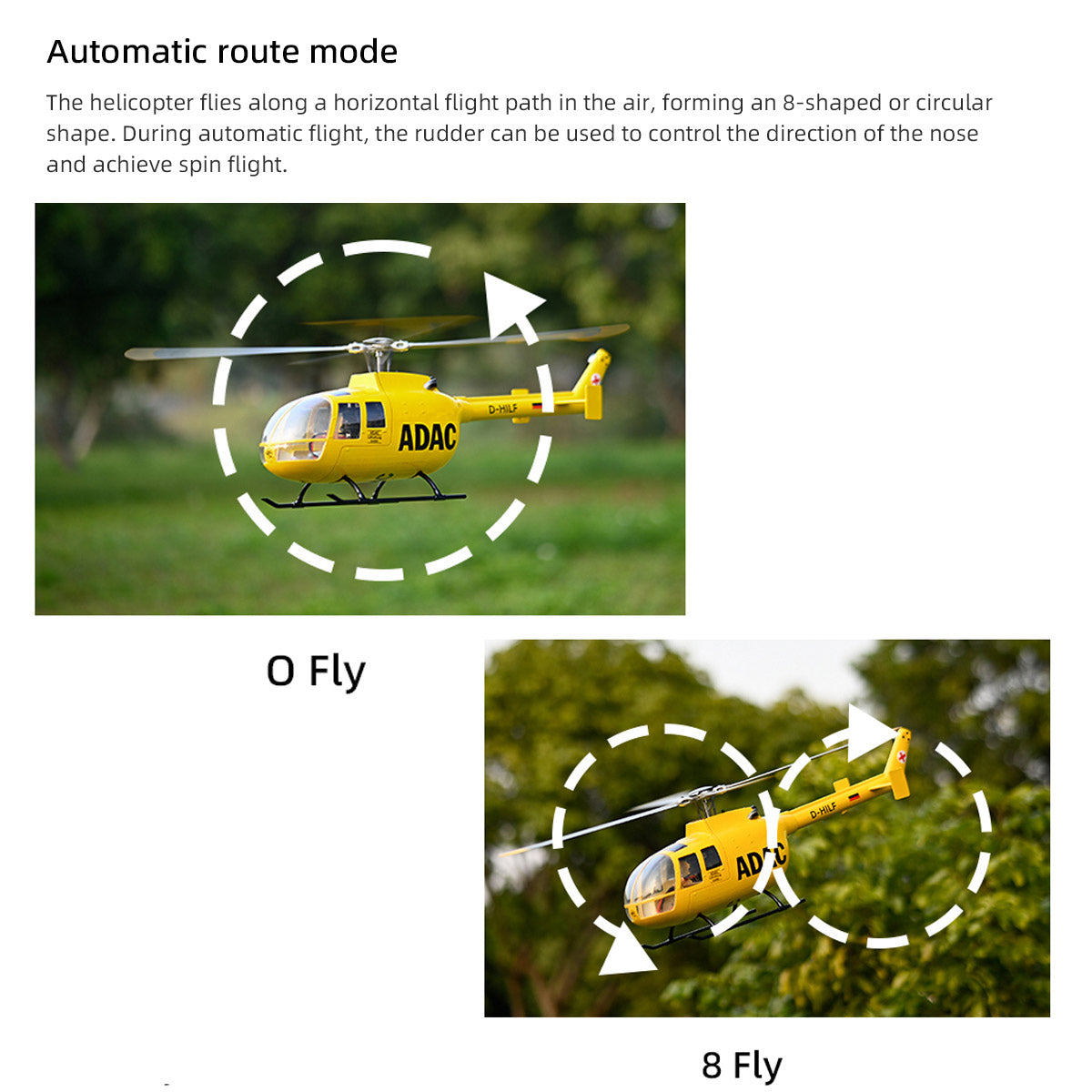 Flywing BO105 Military RC Helicopter With H1 ,GPS and Controls | RTRhobby