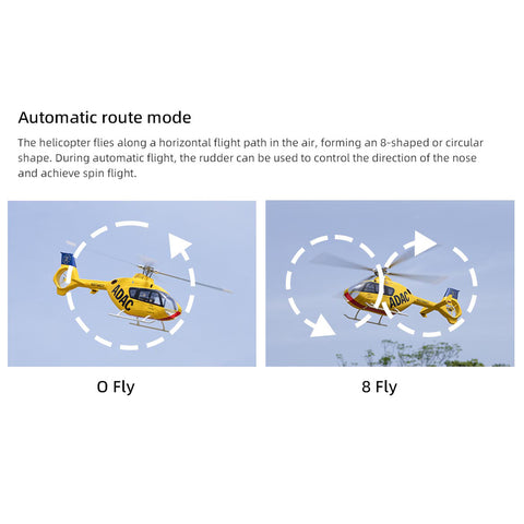 FLYWING EC135 470 Class 2.4G 6CH RC Helicopter – GPS & H1 Flight Controller (Pre-sale)