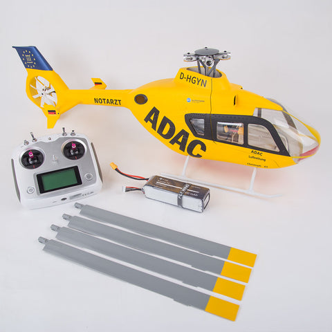 FLYWING EC135 470 Class 2.4G 6CH RC Helicopter – GPS & H1 Flight Controller