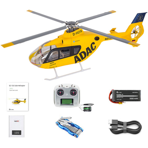 FLYWING EC135 470 Class 2.4G 6CH RC Helicopter – GPS & ACE Flight Controller