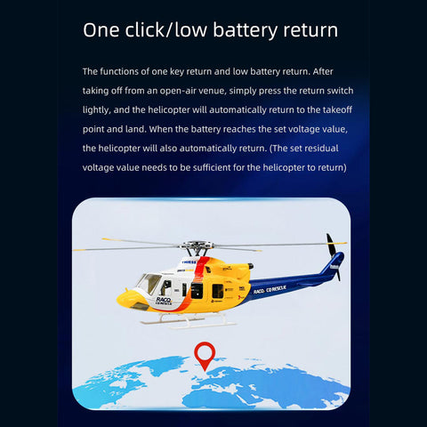 FLYWING H1 Pro Autopilot System, Independent Suspended IMU Expandable Duall GNSS Flight Control Module for H3/HR3 Swashplate Flybarless Helicopters