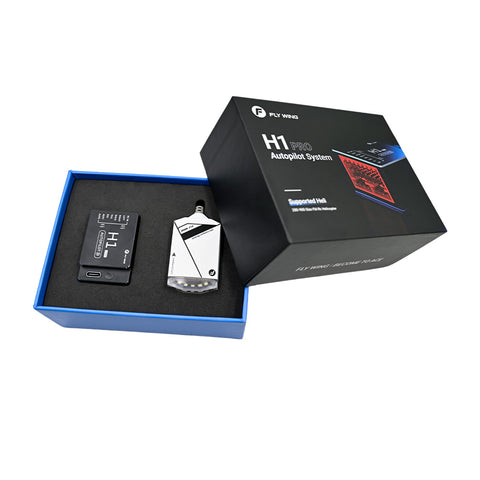 FLYWING H1 Pro Autopilot System, Independent Suspended IMU Expandable Duall GNSS Flight Control Module for H3/HR3 Swashplate Flybarless Helicopters