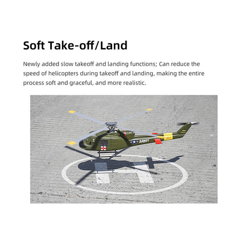 FLYWING UH-1 V4 Upgrade Version Class 470 6CH GPS RC Helicopter With ACE Flight Controller