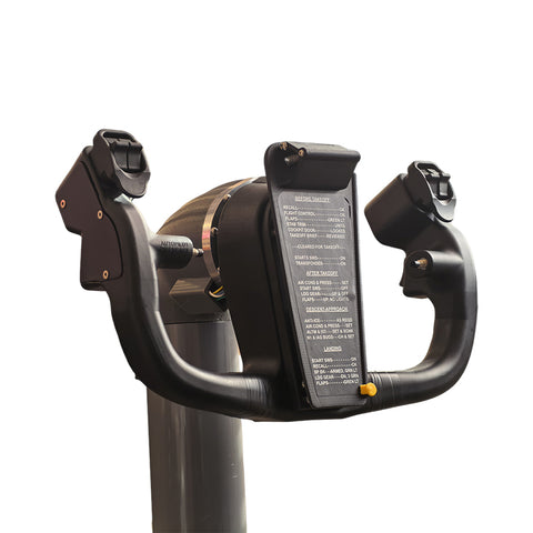 Force-Feedback Yoke-System with HID Support, Compatible with MSFS 2020/2024, X Plane 11/12, P3D & DCS