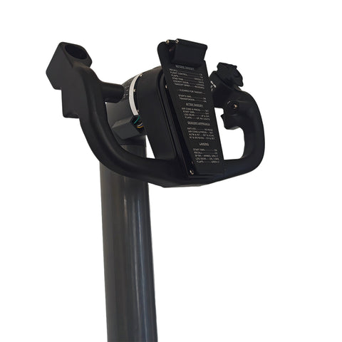 Force-Feedback Yoke-System with HID Support, Compatible with MSFS 2020/2024, X Plane 11/12, P3D & DCS