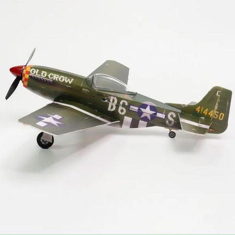 RC P-51 Mustang 2.4G RC Mini Five-Channel Multi-Protocol Fixed-Wing Airplane Model with Motor