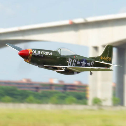 RC P-51 Mustang 2.4G RC Mini Five-Channel Multi-Protocol Fixed-Wing Airplane Model with Motor