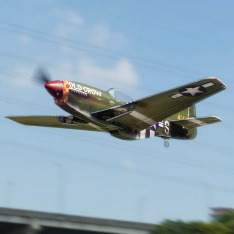 RC P-51 Mustang 2.4G RC Mini Five-Channel Multi-Protocol Fixed-Wing Airplane Model with Motor