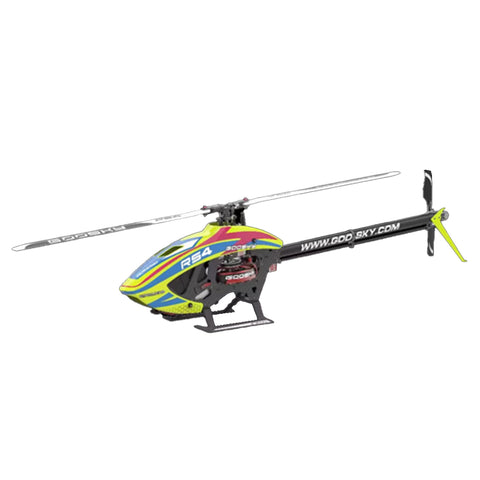 Goosky Legend RS4 Venom Helicopter Model RC 2.4G 3D Electric Brushless Aircraft Model (KIT Version/White/Yellow)