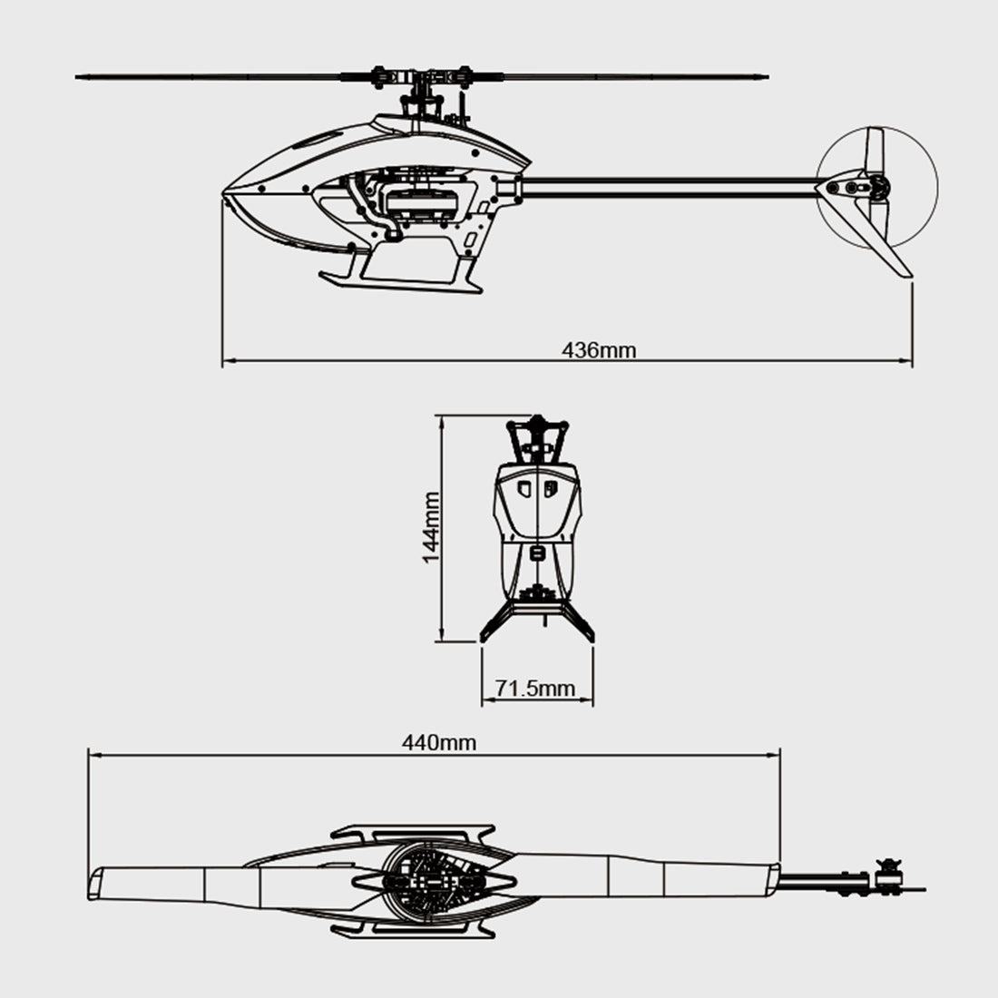 GOOSKY S2 6CH Aerobatic Direct Drive Motor Helicopter RTF | RTRhobby