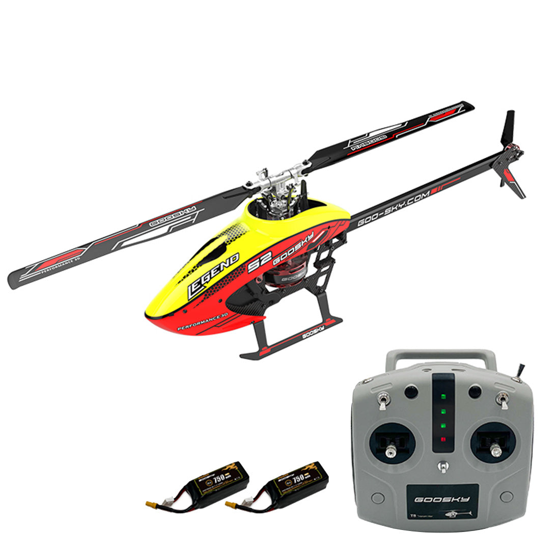 GOOSKY S2 6CH Aerobatic Direct Drive Motor Helicopter RTF | RTRhobby