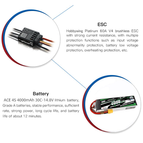 JCZK 300C PRO 2.4G 12CH Flybarless RC Helicopter Model with H1 PRO Smart Flight Control and GPS Positioning