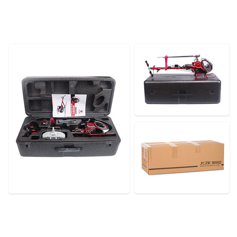 JCZK 300C PRO 2.4G 12CH Flybarless RC Helicopter Model with H1 PRO Smart Flight Control and GPS Positioning
