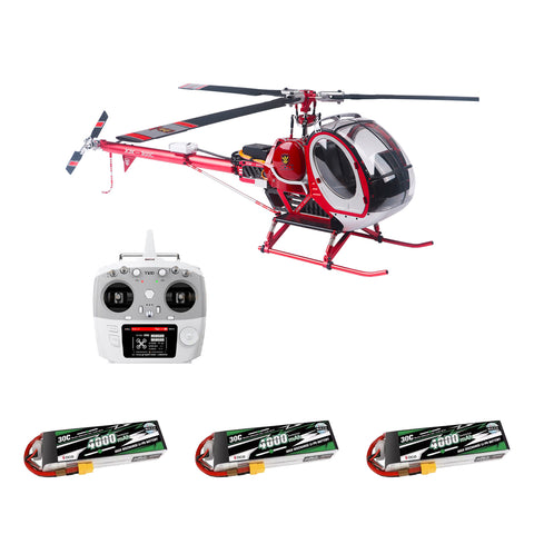 JCZK 300C PRO 2.4G 12CH Flybarless RC Helicopter Model with H1 PRO Smart Flight Control and GPS Positioning