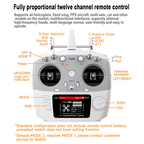 JCZK 300C PRO 2.4G 12CH Flybarless RC Helicopter Model with H1 PRO Smart Flight Control and GPS Positioning