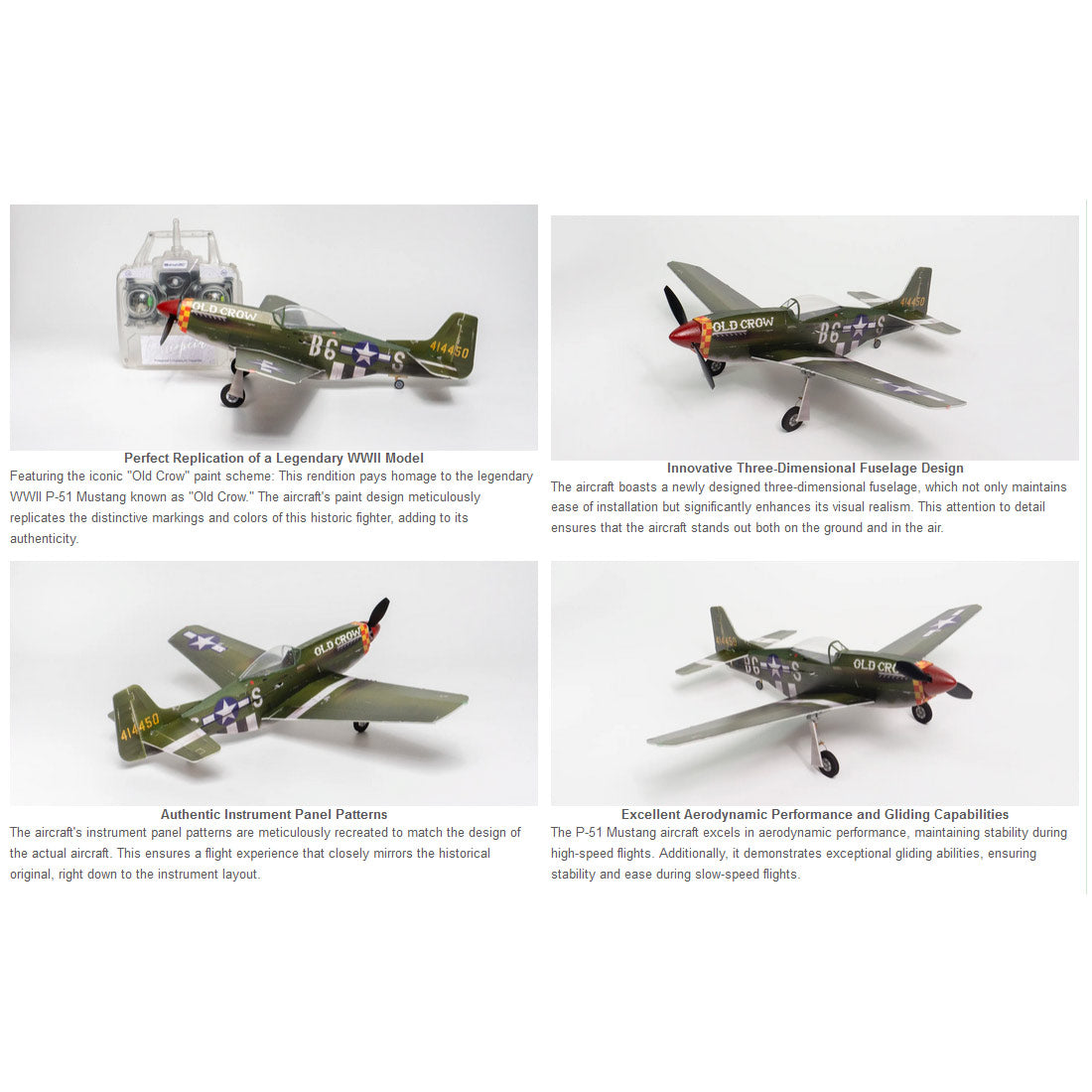 P-51 Mustang Fixed-Wing Airplane | RTRhobby