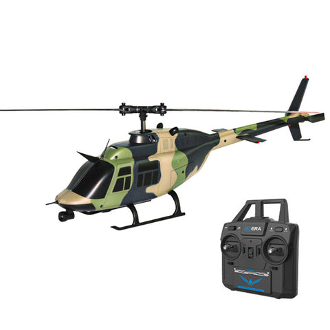 RC ERA C138 1/33 Scale Bell 206 Helicopter 2.4G 6CH No Aileron Helicopter with Altitude Hold RTF With One Battery