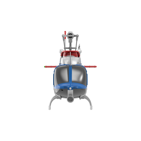 C138PRO 1/33 Scale Bell 206 2.4G 6CH Flybarless Single-Rotor RC Helicopter Model with One-Touch Inverted Flight (RTF Version/Police Livery)