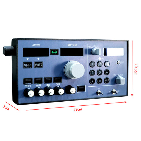 Rowsfire A105 V3.0 A32X All-in-One RMP+ATC+ACP Panel for MSFS 2020/2024, Compatible with FENIX, FBW & INibuild - Windows Flight Sim Home Cockpit