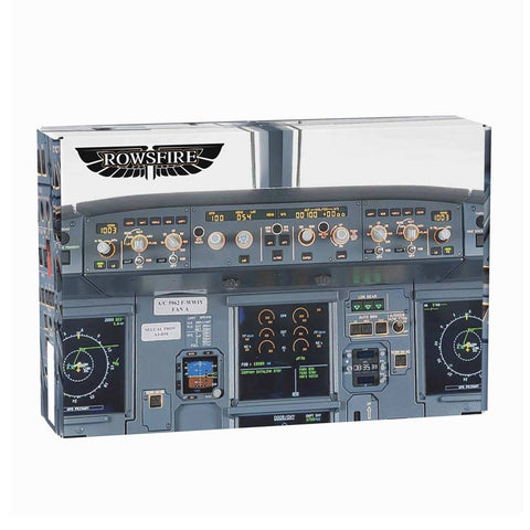 Rowsfire A106 A32X Light OVHD OVERHEAD Panel for MSFS 2020/2024 (Backlit+Metal Housing+Tactile Switches Edition) - Compatible with FENIX A32X, FBW A32X & iniA32X - Windows Flight Sim Home Cockpit