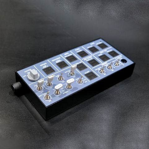 Rowsfire A106 pro A32X Light OVHD OVERHEAD Panel for MSFS 2020/2024 (Backlit+Metal Housing+Tactile Switches Edition) - Compatible with FENIX A32X, FBW A32X & iniA32X - Windows Flight Sim Home Cockpit