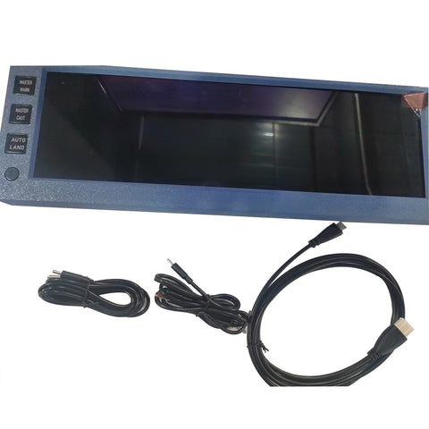 Rowsfire A108 A32X/A35X/A38X PFD ND ECAM EWD 4-in-1 Flight Display Panel for MSFS 2020/2024 - Compatible with FENIX, FBW & ini - Windows Home Cockpit Panel