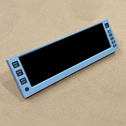 Rowsfire A108 A32X/A35X/A38X PFD ND ECAM EWD 4-in-1 Flight Display Panel for MSFS 2020/2024 - Compatible with FENIX, FBW & ini - Windows Home Cockpit Panel