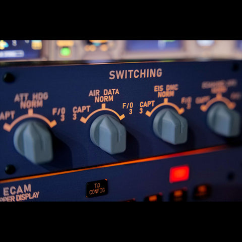 Rowsfire A109 V3.0 A32X Full Size ECAM Home Cockpit Panel for MSFS 2020/2024, FENIX, FBW on Windows