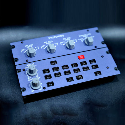 Rowsfire A109 V3.0 A32X Full Size ECAM Home Cockpit Panel for MSFS 2020/2024, FENIX, FBW on Windows