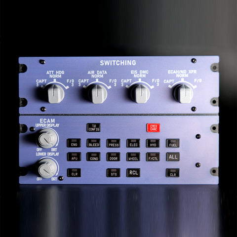Rowsfire A109 V3.0 A32X Full Size ECAM Home Cockpit Panel for MSFS 2020/2024, FENIX, FBW on Windows