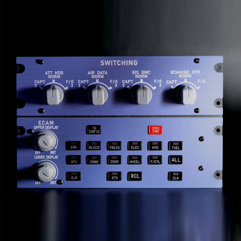 Rowsfire A109 V3.0 A32X Full Size ECAM Home Cockpit Panel for MSFS 2020/2024, FENIX, FBW on Windows