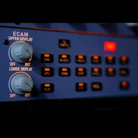 Rowsfire A109 V3.0 A32X Full Size ECAM Home Cockpit Panel for MSFS 2020/2024, FENIX, FBW on Windows