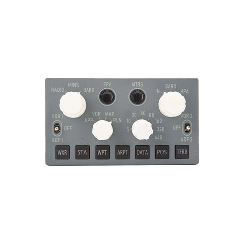 Rowsfire B101 B737 EFIS (ECP) Panel - 1:1 Scale Home Cockpit for MSFS2020, MSFS2024, X-Plane 11, Windows PC - Compatible with ZIBO738/PMDG73/P3D/PMDG737