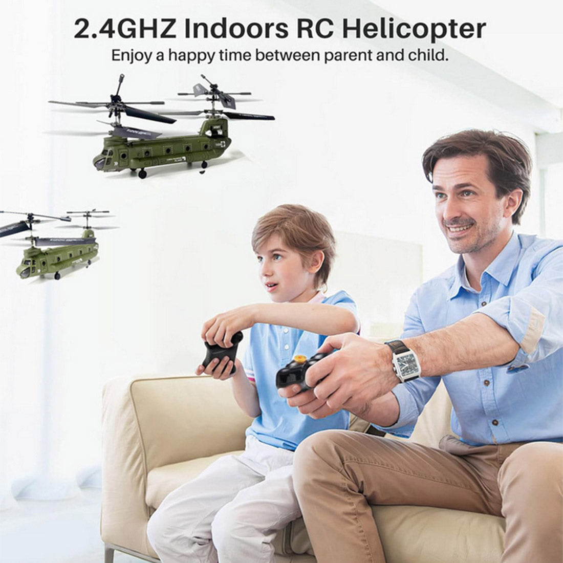 S026H Dual-Rotor Transport Military Aerocraft RTF | RTRhobby