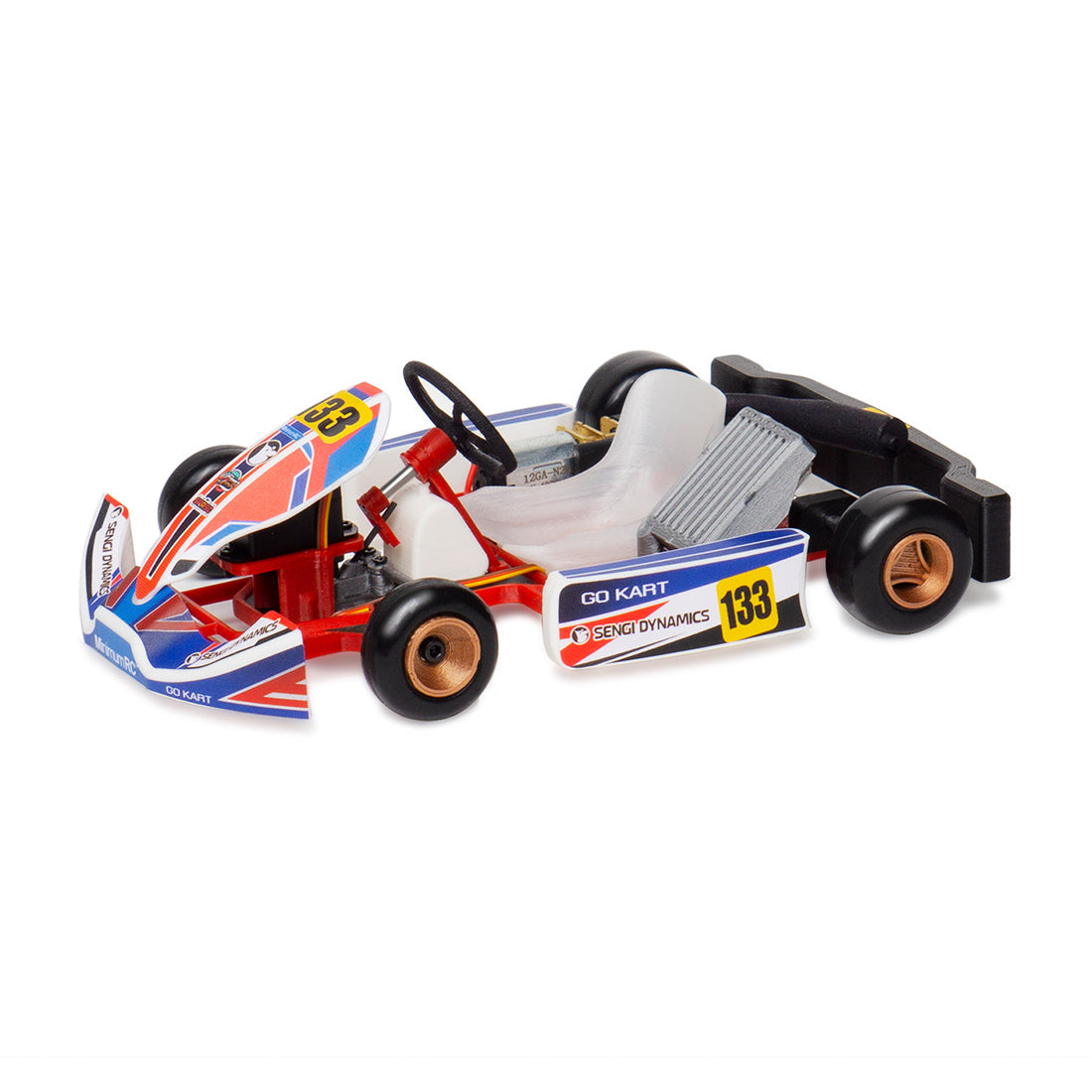 Sengi Kart-80 1/32 Scale 2.4G Mini RC Kart Assembled Model | RTRhobby