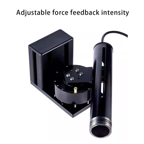 Simulation Helicopter Force-Feedback Collective-Base, Compatible with Most Grip Heads