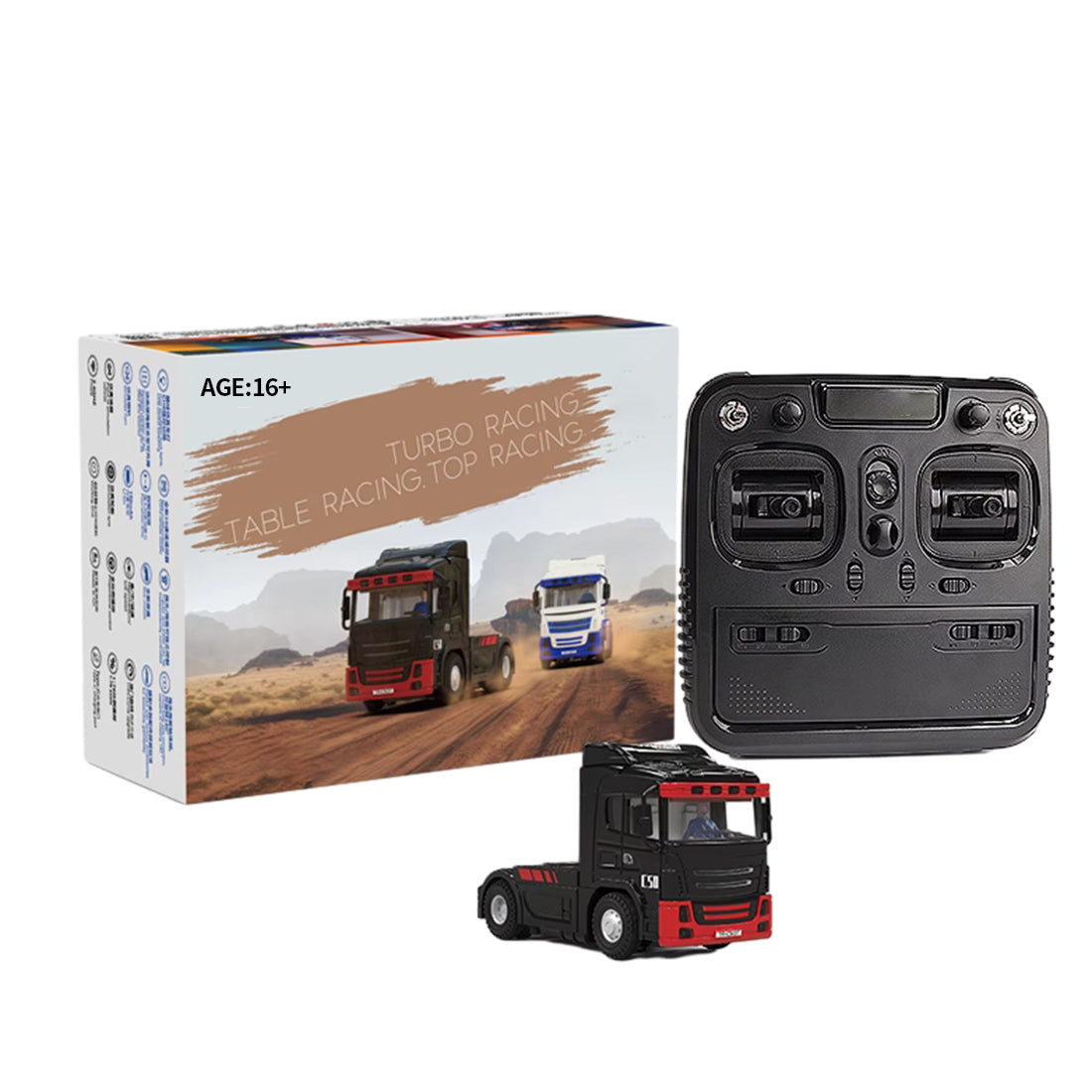 Turbo Racing RC Electric Truck Tractor Model